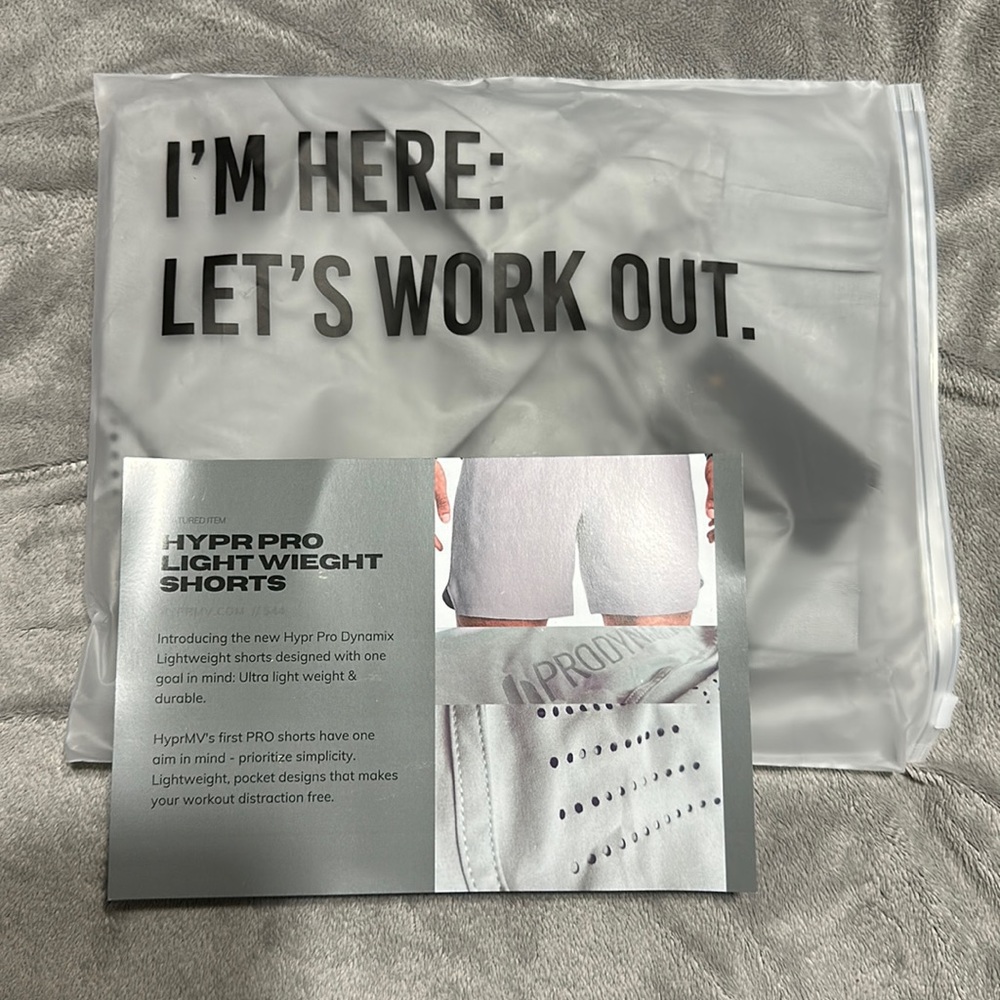 Hypr Pro light weight shorts